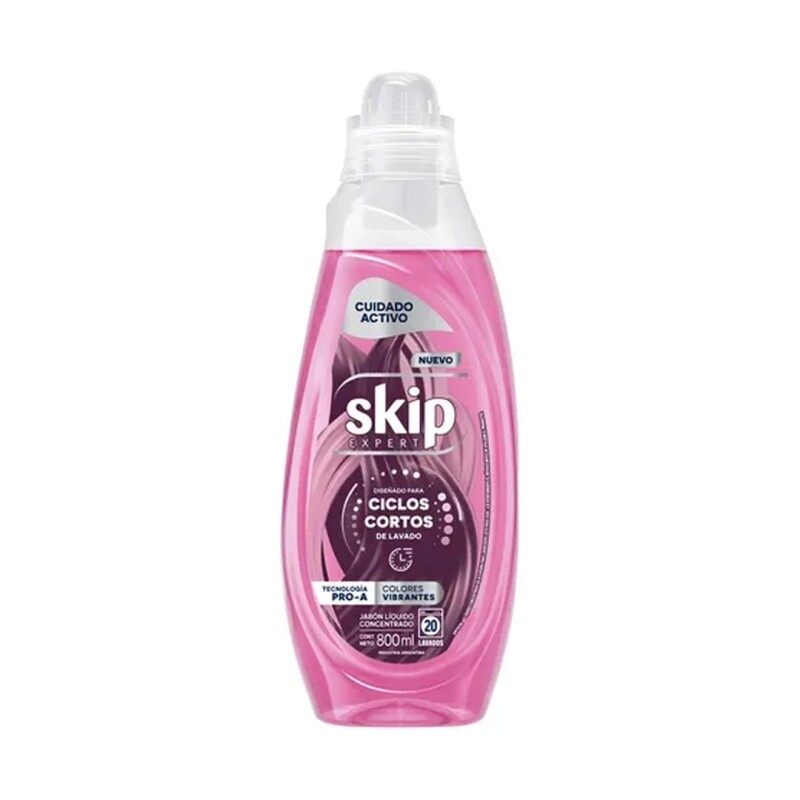 SKIP EXPERT CICLOS CORTOS 800ML ROSA Skip Expert Ciclos Cortos 800ml Rosa