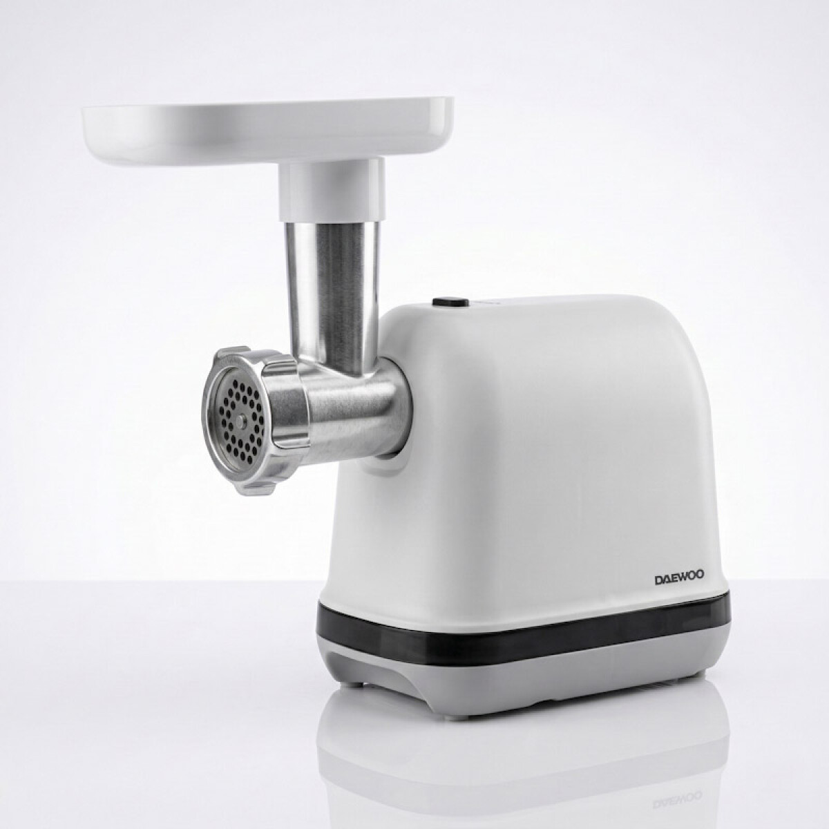 Picadora de carne Daewoo | Acero inoxidable | Color blanco 