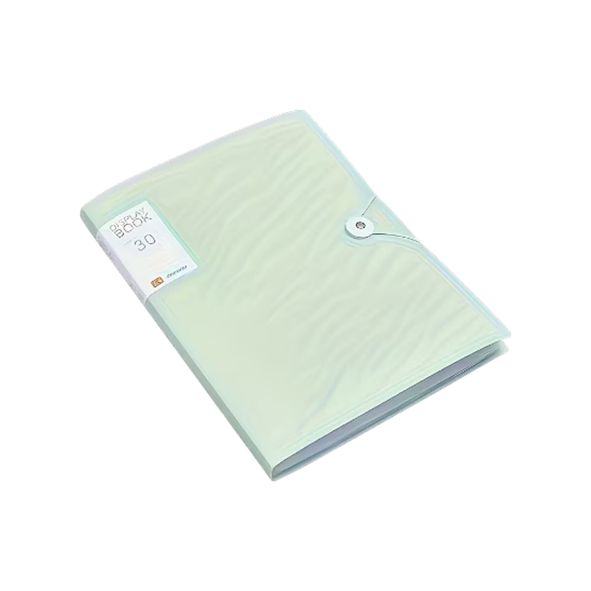 Carpeta A4 con 30 folios y elastico - Verde 