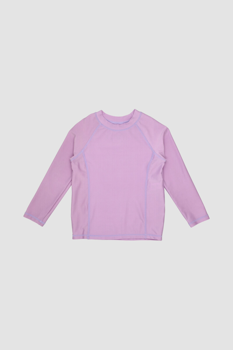 T-shirt solid 4-16a Lila