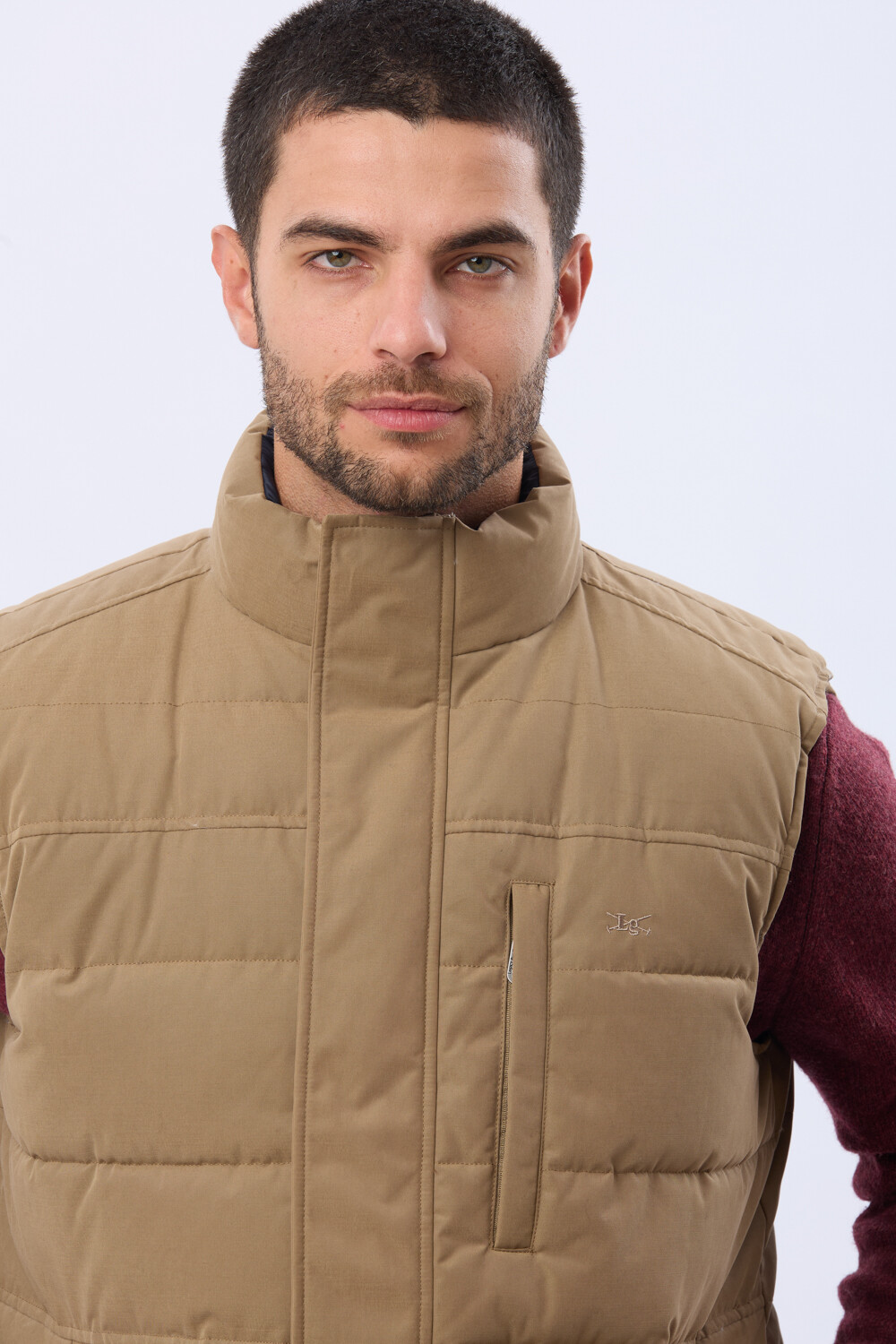 CHALECO REVERSIBLE CAPITONEADO Beige