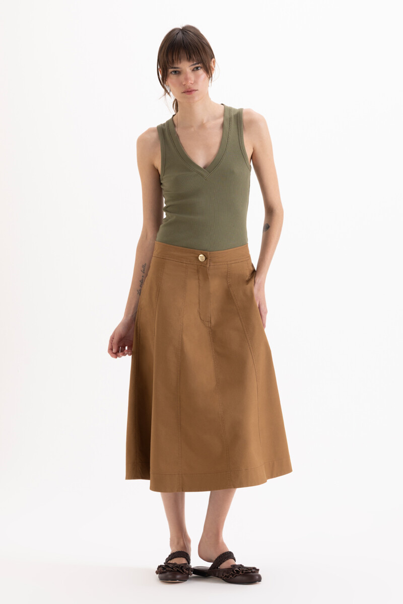 POLLERA LOVERS Camel