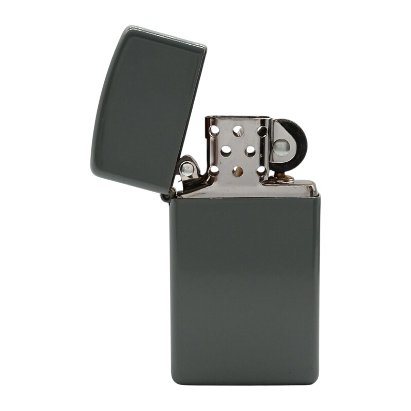 Encendedor ZIPPO 49527 Slim Flat Grey Lighter - ZP495235 grisuniforme