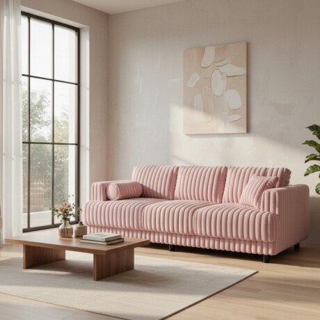 SOFÁ SILLÓN 3 CUERPOS BEIGE