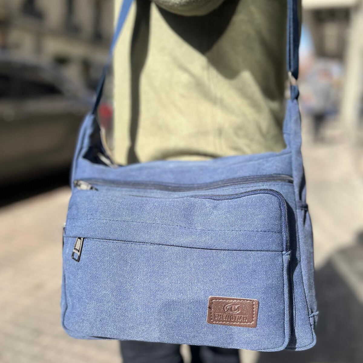 Morral Safari Jemmy - Azul 