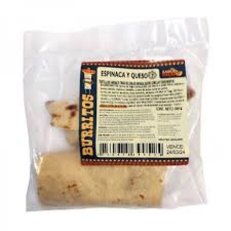 Burritos de espinaca y queso 330 grs Burritos de espinaca y queso 330 grs
