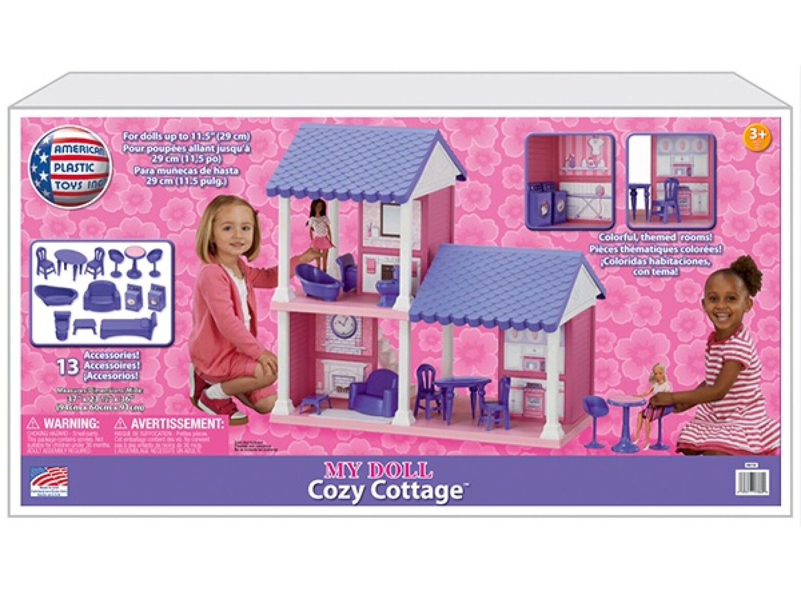 Casa para muñecas Cozy Cottage 