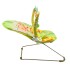 Silla Mecedora Bouncer Bebé + Mochila Maternal Impermeable Variante Color Verde Salmon