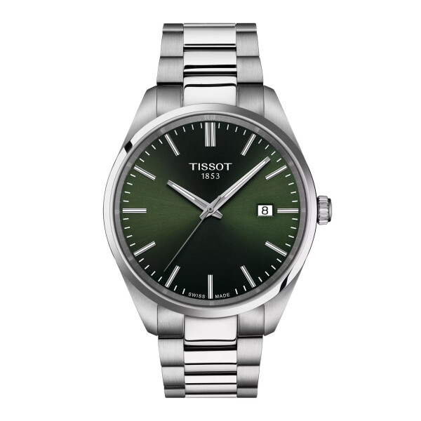 Reloj Tissot PR 100 40MM de acero con esfera verde Reloj Tissot PR 100 40MM de acero con esfera verde