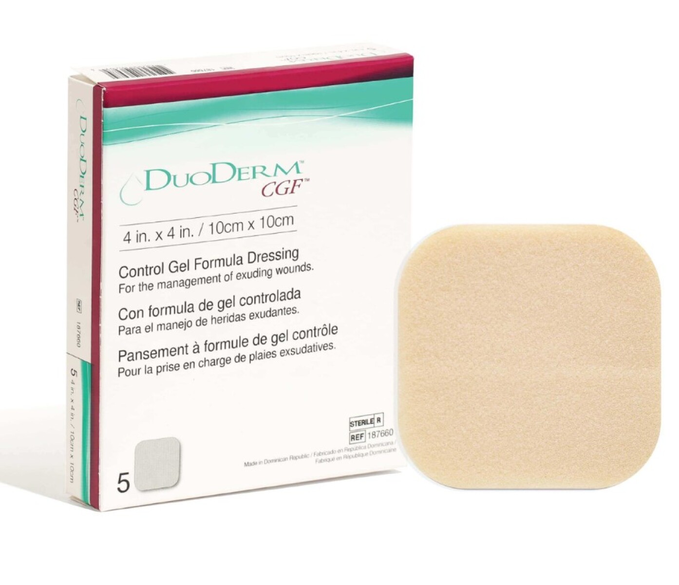 Duoderm Cgf 10X10Cm 