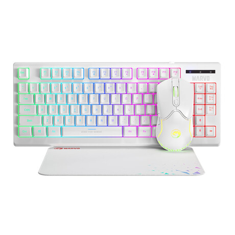 Marvo Combo Gaming 3 en 1 Mousepad Mouse Teclado CM310SP 001