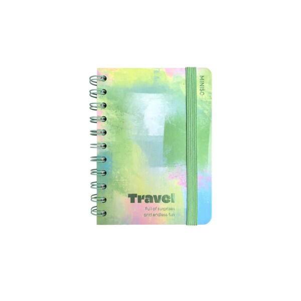 Cuaderno pastel A5 verde