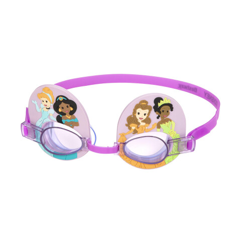 Lentes Natación Bestway Con Forma +3 Años Princesas Disney