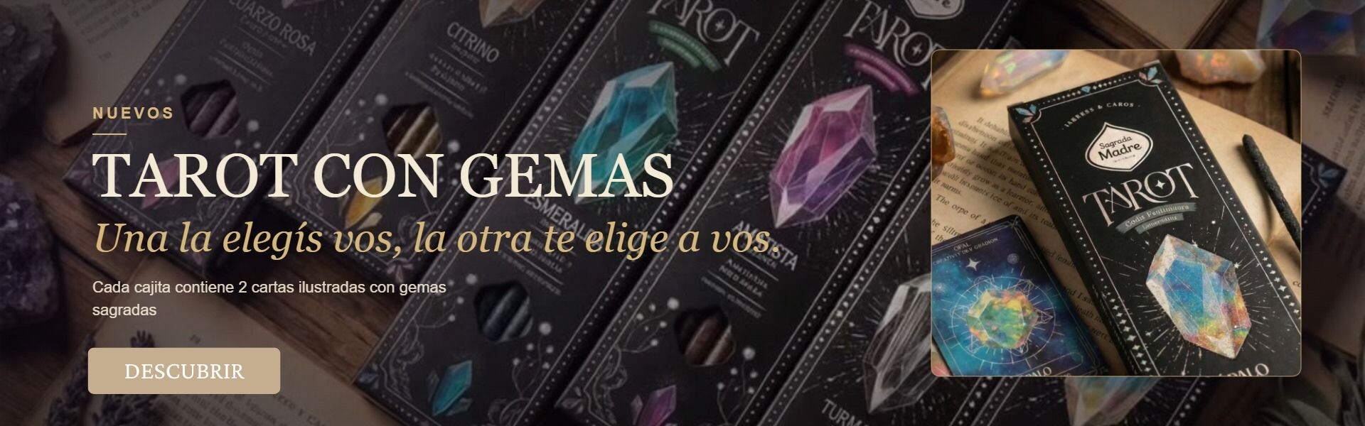 Tarot con gemas