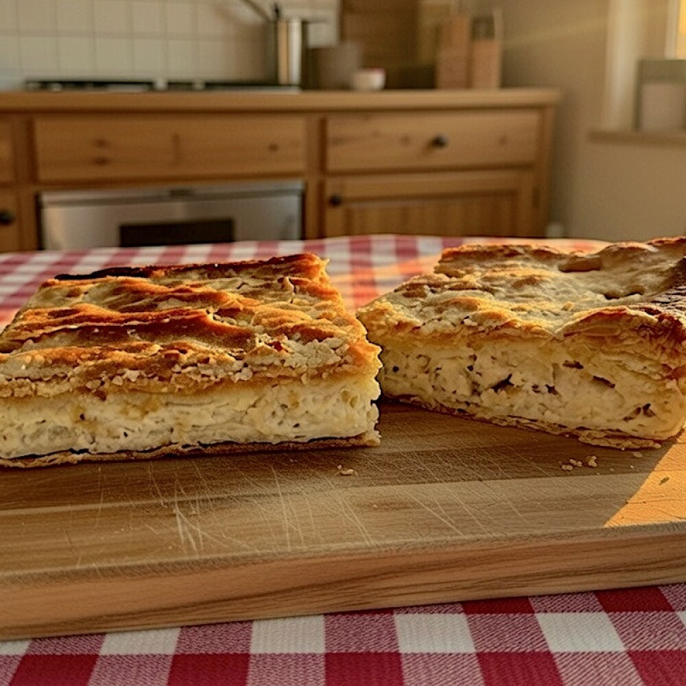 Tarta de Pollo y Manzana Tarta Entera