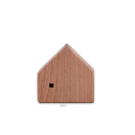CASA DECORATIVA SMALL MADERA NATURAL-BEIGE MINDI