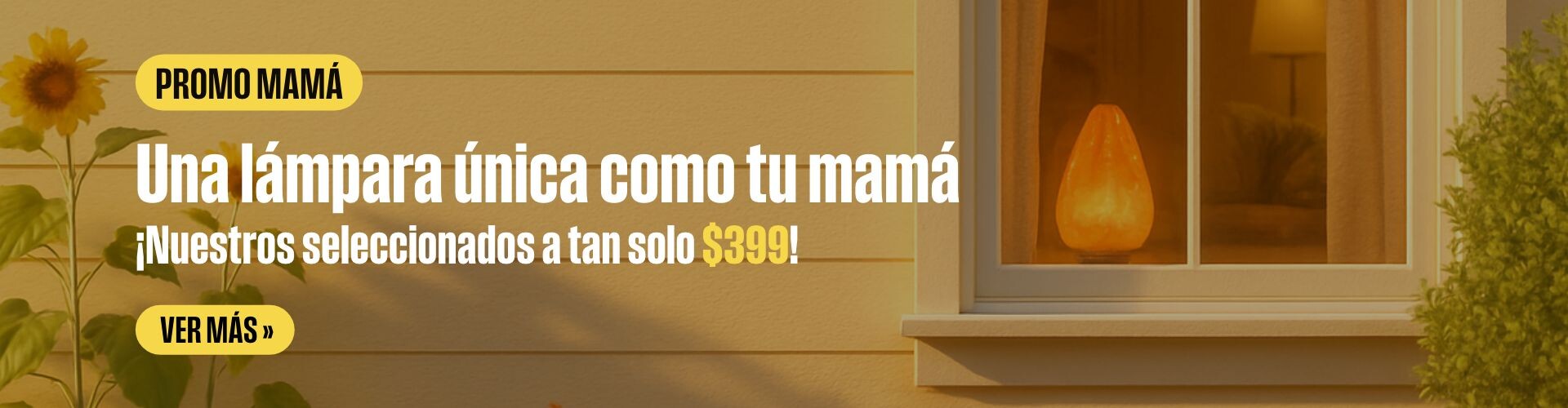 Lampara de sal DÍA DE LA MADRE