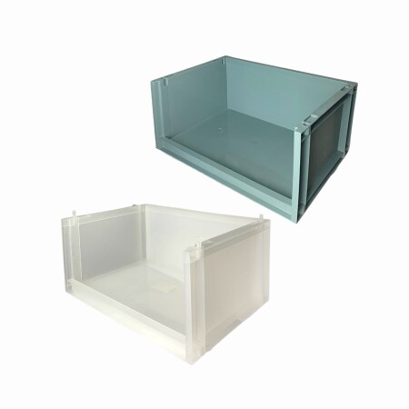 ORGANIZADOR ESTANTE APILABLE 37X26X17CM ORGANIZADOR ESTANTE APILABLE 37X26X17CM