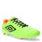 Championes de Fútbol 11 Hombre Umbro Classico III HG Verde - Negro - Anaranjado