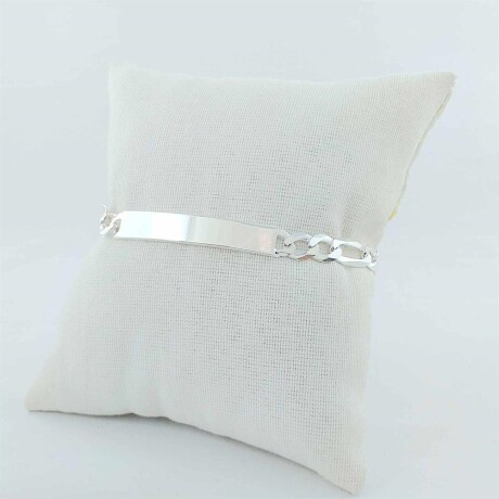 Pulsera de identidad de plata 925, largo 20cm, ancho 6mm, espesor 1mm. Pulsera de identidad de plata 925, largo 20cm, ancho 6mm, espesor 1mm.