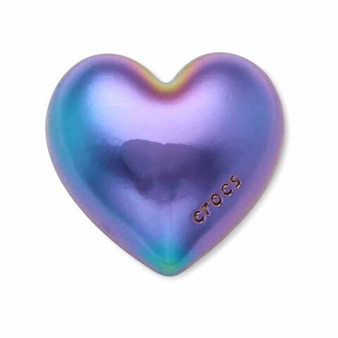 Jibbitz Iridescent Bubble Heart Multicolor