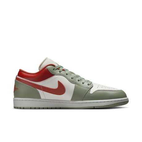 Championes Air Jordan 1 Bajo de Hombre verde