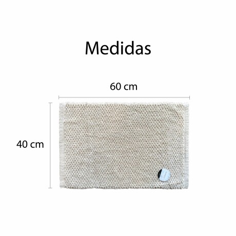 Alfombra Soft Textura Buclé Interior Liviana Moderna Beige