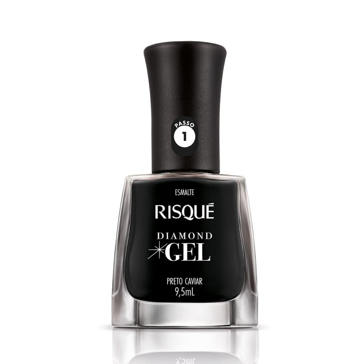 Esmalte En Gel Risqué Preto 9.5ml 