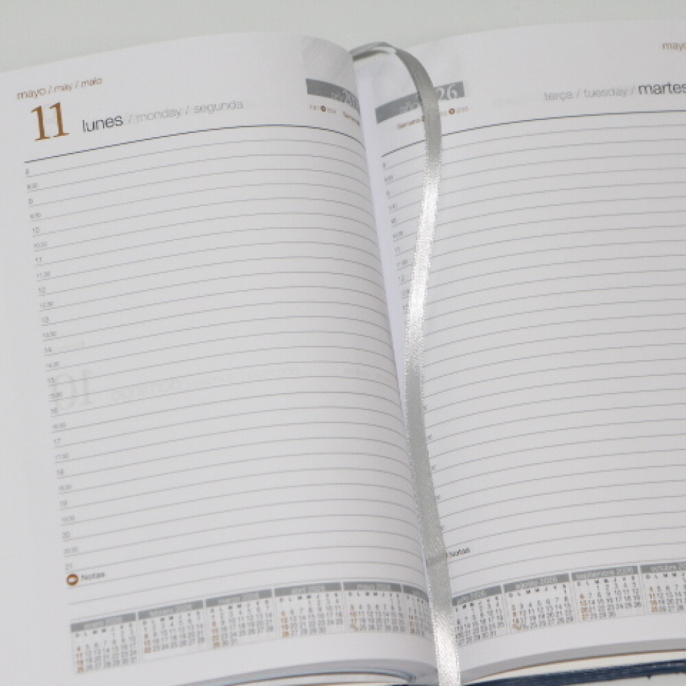 AGENDA REMEMBER MILLENIUM 1911 COLOR AZUL OSCURO