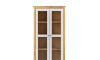 Cristalero 2 Puertas 1 Cajón Material Natural - Mari Blanco