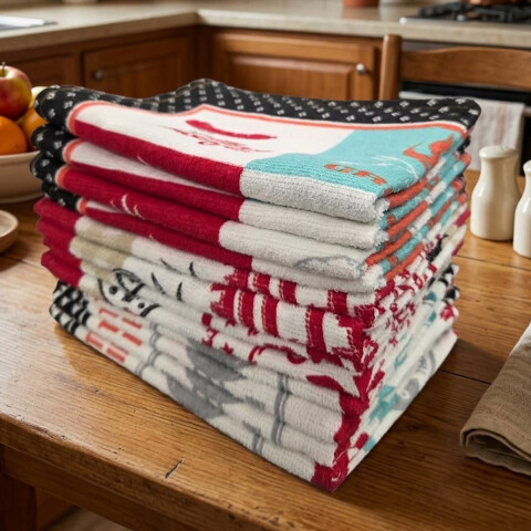 Pack x12 Repasadores Tecilar de Cocina Dohler Surtido