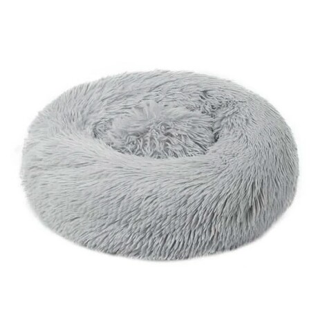 Cama Puff para Mascotas 110 cm GRIS