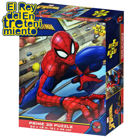 Puzzle Prime 3D Lenticular Marvel Spiderman 500 pzs Spiderman