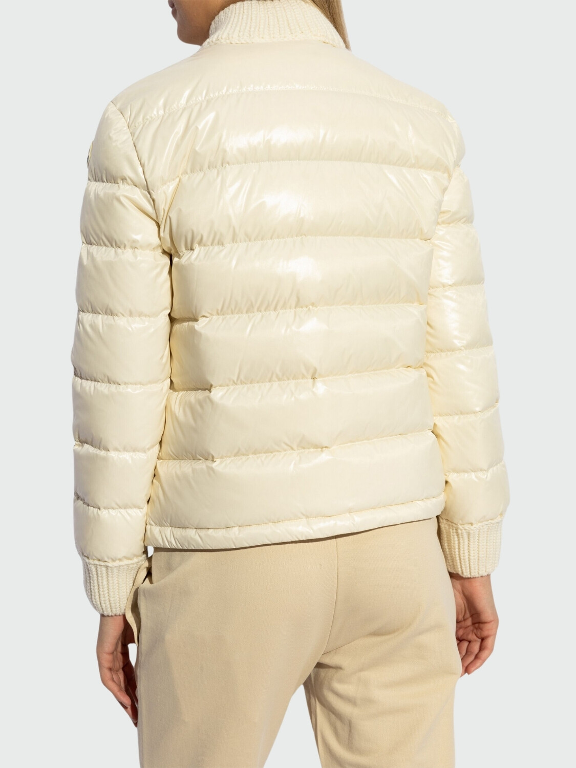 Moncler - Chaqueta rellena de plumas con ribetes de lana, Arcelot 0