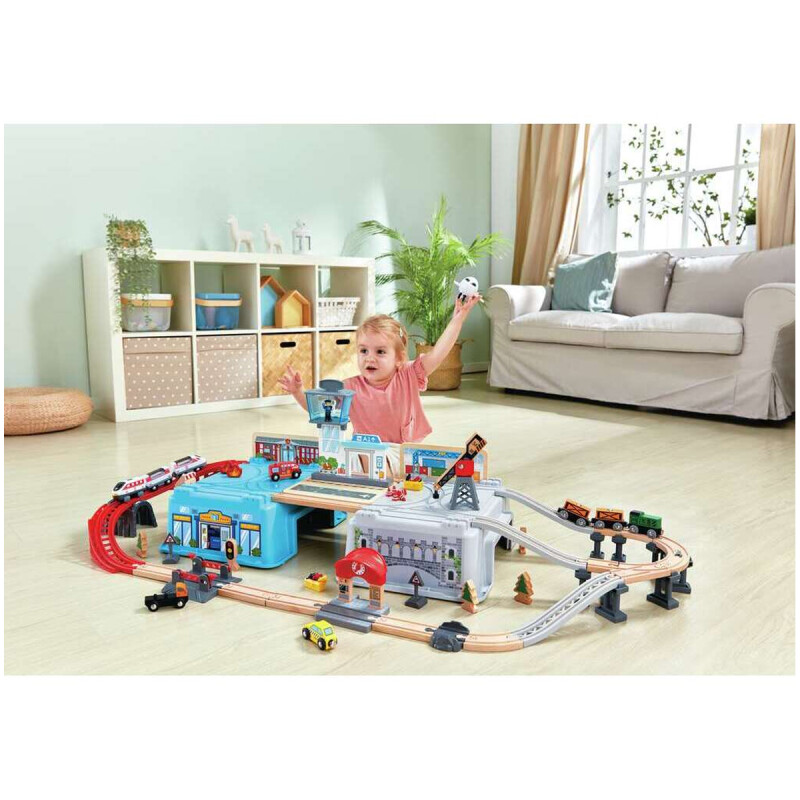 Tren Gran Ciudad Transporte Hape Tren Gran Ciudad Transporte Hape