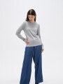 Sweater Tiral Gris Melange Medio