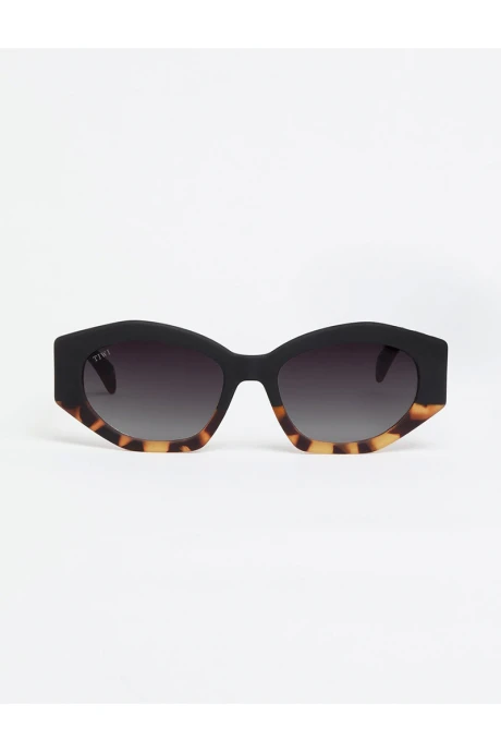 Lentes Tiwi Colette Bicolor Tortoise/black With Black Gradient Lesnses