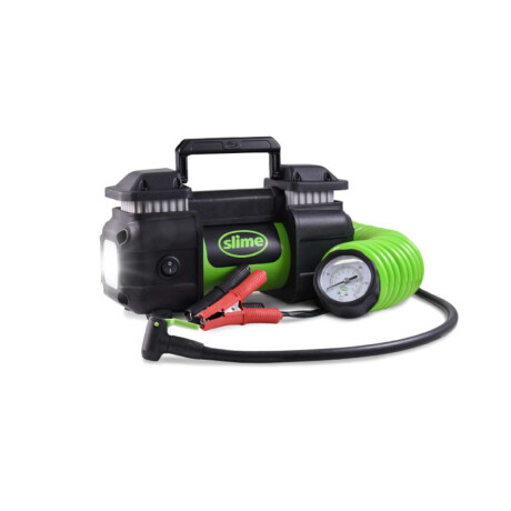 Compresor De Neumáticos Máxima Potencia Slime 2.5Mt De Largo.
