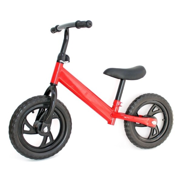 Pack X2 Bicicleta Niños Metálica Sin Pedal P/ Niños Chivita Color Variante Rojo