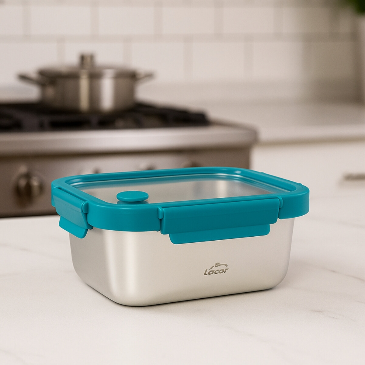 Recipiente rectangular taper 800 ml Etern Lacor 