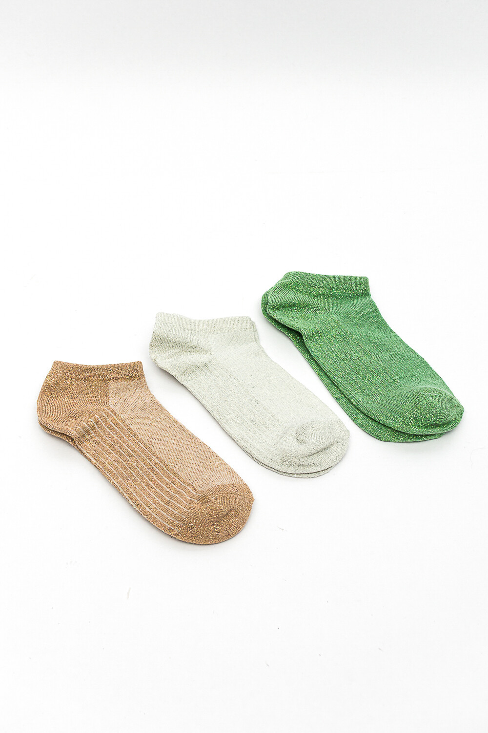 Medias Ankle Brishit, Pack X 3 Color Unico