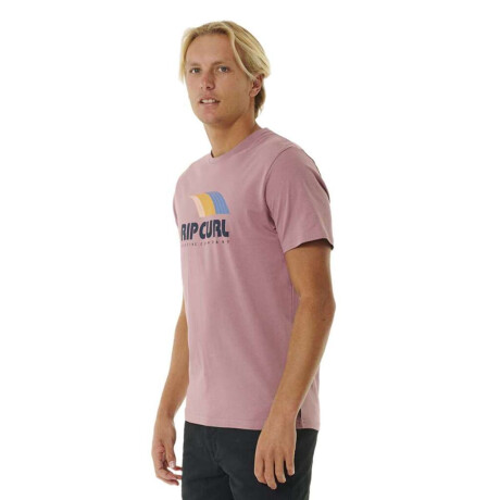 Remera MC Rip Curl Surf Revival Cruise Bordeaux