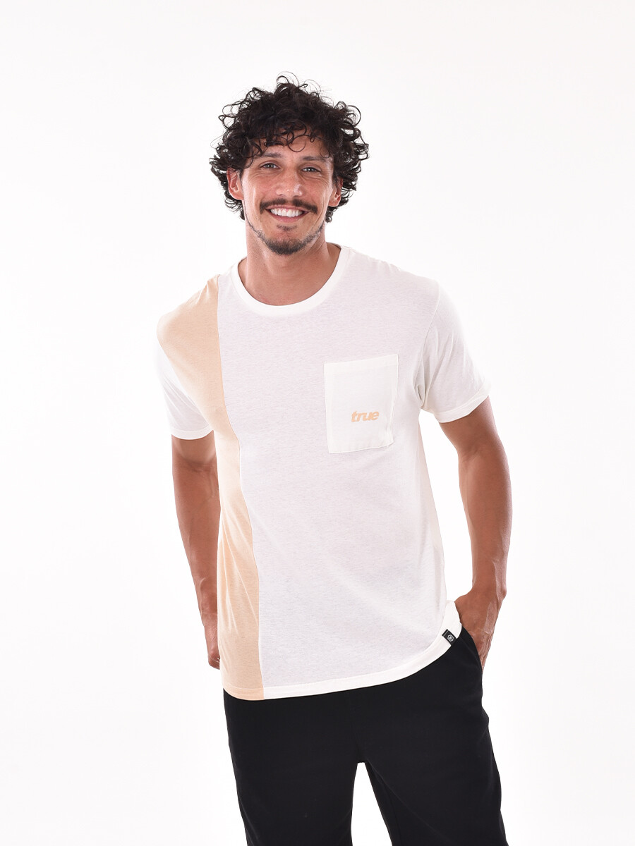 REMERA POWER - BEIGE 