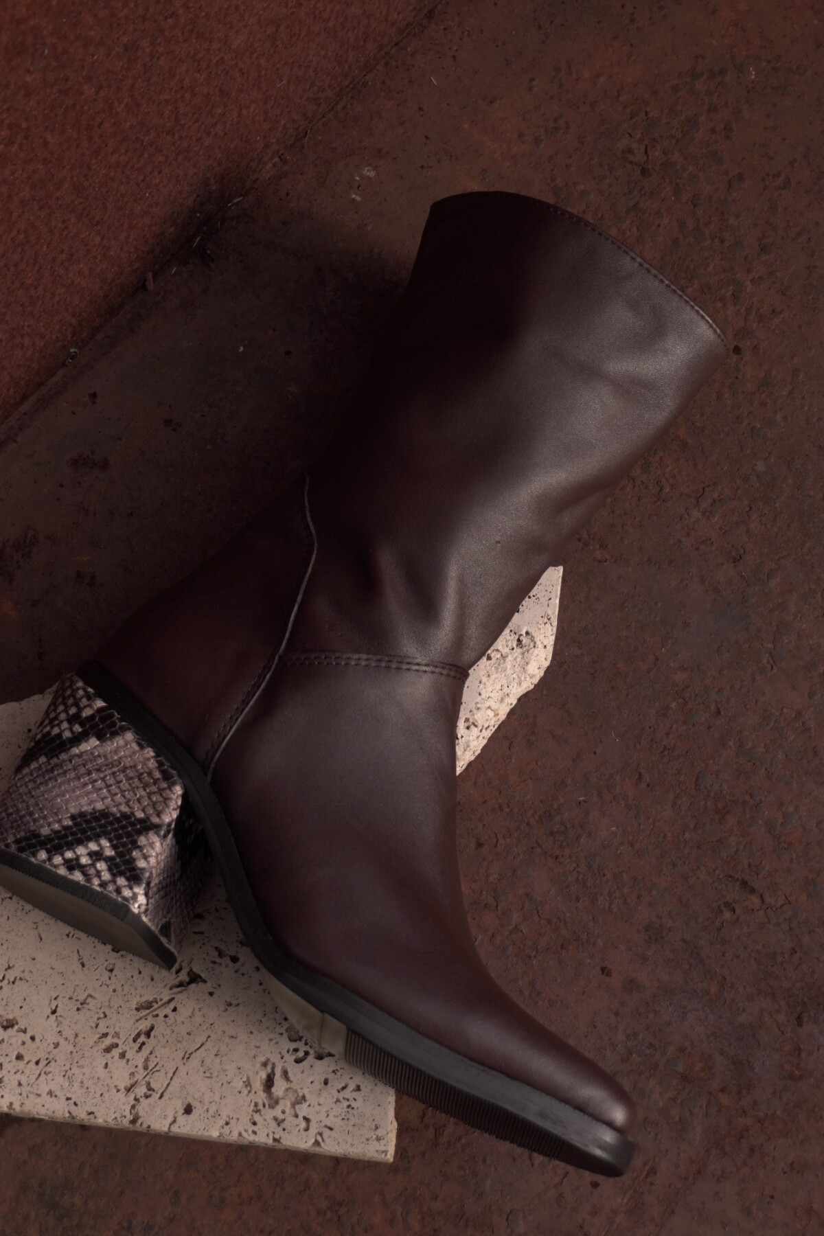City Boots Vol2 Chocolate / Vibora Gris
