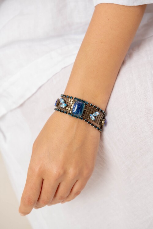 Pulsera Dalia Blue