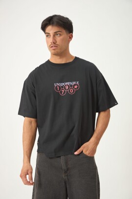 REMERA MOTION NEGRO