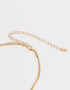 Collares Cortos Con perlas Collar Corto Con Perlas - Dorado