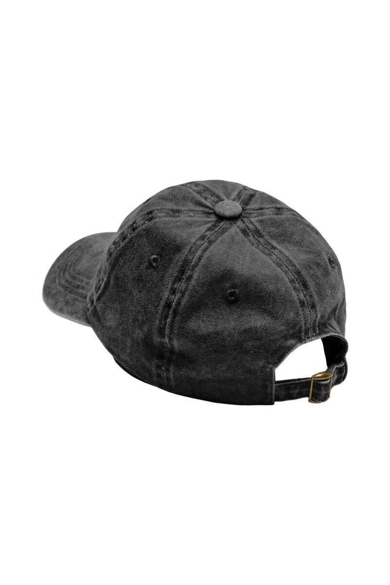 Gorro Daniella Efecto Lavado Black Denim