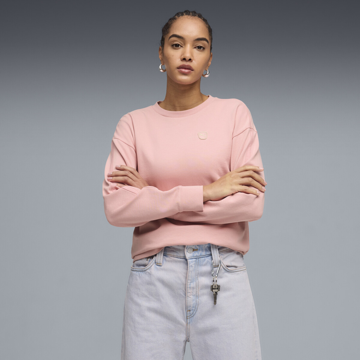 ESS ELEVATED Comf.Crew TR 69185626 - Rosa 