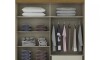 Ropero 2 Puertas B74 - Natural y beige Ropero 2 Puertas B74 - Natural y beige